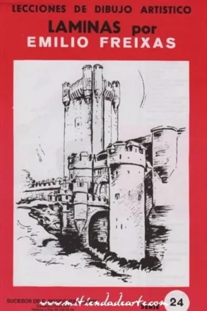 Láminas de dibujo artístico por Emilio Freixas SR24 Castillos Envío Exprés