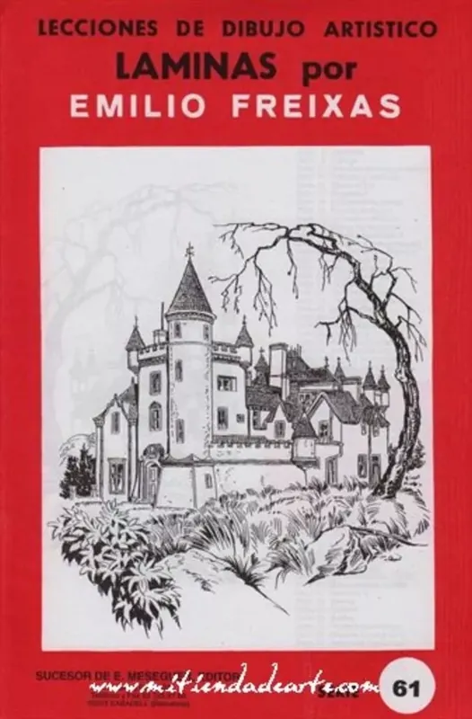 Láminas de dibujo artístico por Emilio Freixas SR61 Castillos II Rebajas
