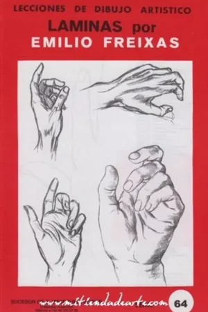 Láminas de dibujo artístico por Emilio Freixas SR64 Manos Última Versión