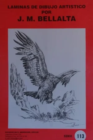 Láminas de dibujo artístico por J.M. Bellalta 113 Aves I Envío Gratis