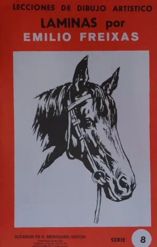 Láminas de dibujo artístico por Emilio Freixas SR08 animales Favorito De Clientes