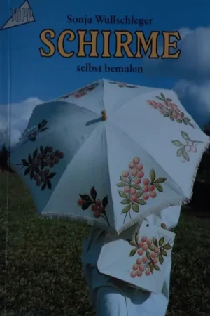 Compra Hoy Paraguas pintura en seda Schirme Selbst bermalen