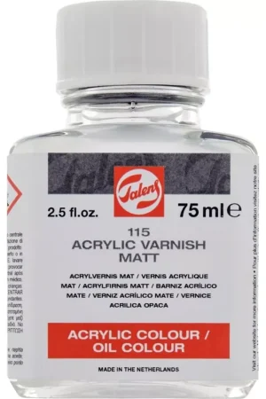 Nuevo Modelo Barniz acrílico mate 115 Talens 75ml