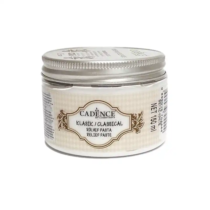 Pedido Al Por Mayor Pasta de Relieve CLÁSICA LISA Cadence, 150 ml.