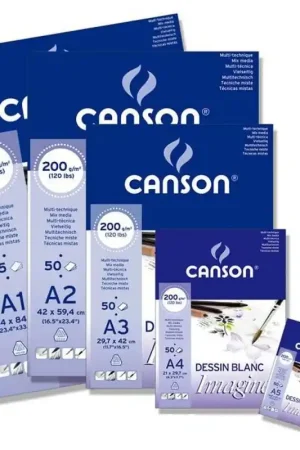 BLOC CANSON MIX MEDIA IMAGINE A3 (50HJ.) 200GR. A Buen Precio