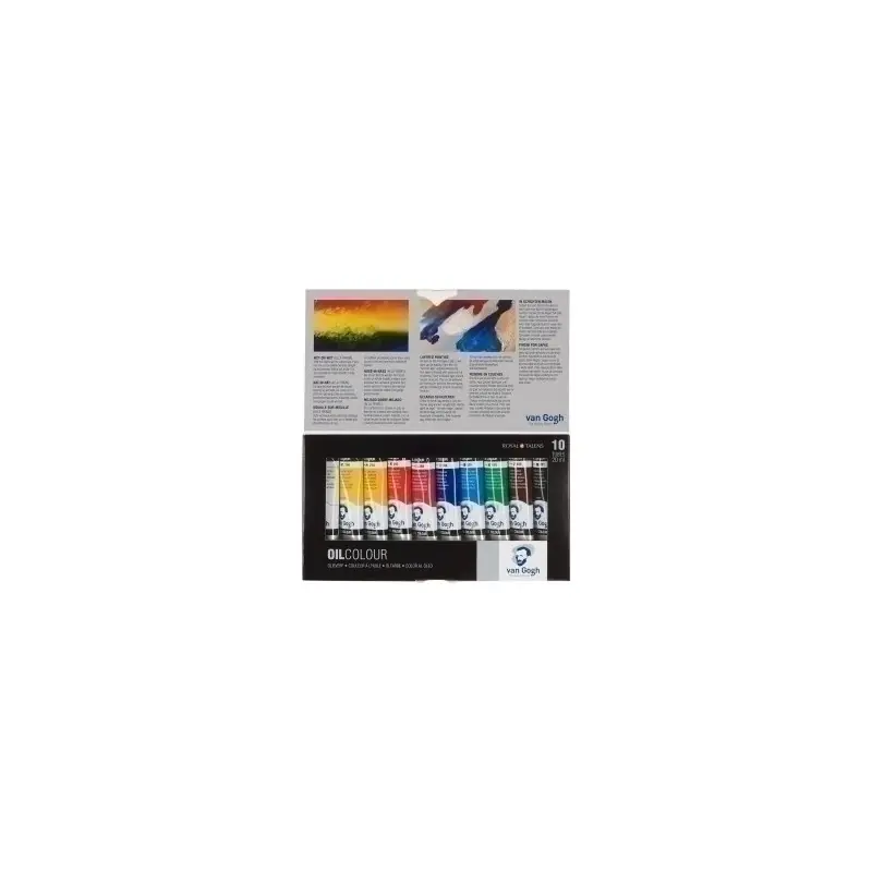 PINTURA OLEO VAN GOGH 20 ml ESTUCHE 10 - 23501765/2820410 Stock Limitado