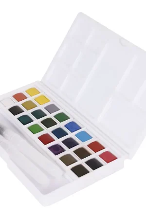 Compra Hoy ESTUCHE CON 24 COLORES ACUARELAS, 1/2 GODET, ARTIST SET