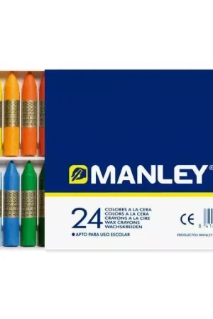 Caja de cartón de 24 ceras Manley Envío Gratis