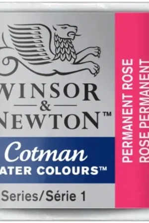 W&N ACUARELA COTMAN 1/2 GODET ROSA PERMANENTE Rebajas