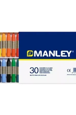 Caja de cartón de 30 ceras Manley Promoción Exclusiva