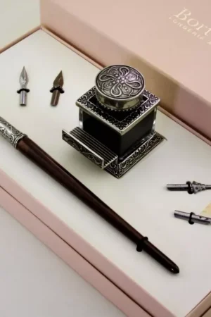 Venta Final Set de escritura con pluma de madera Palladio Bortoletti