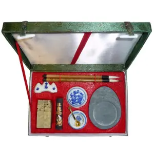 Estuche escritura china 9 piezas Promoción Exclusiva