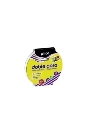 CINTA ADHESIVA DOBLE CARA PLICO 15x50 - 11901459/13319 Original