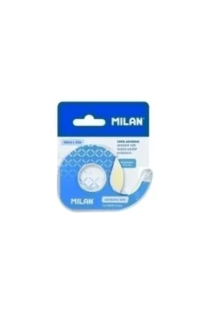 CINTA ADHESIVA MILAN 33x19 c/DISPENSADOR - 11901416/BWM10422 Hecho A Mano