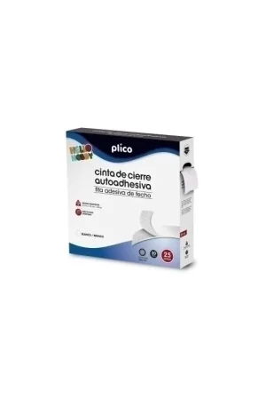 Lujoso CINTA VELCRO PLICO AUTOADHESIVA 25M BL - 11901320/13318