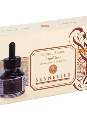 Set con 4 tintas Sennelier Pago Seguro