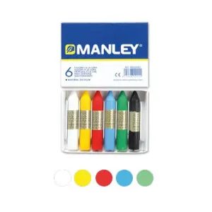 Favorito De Clientes Ceras Manley, 6 colores