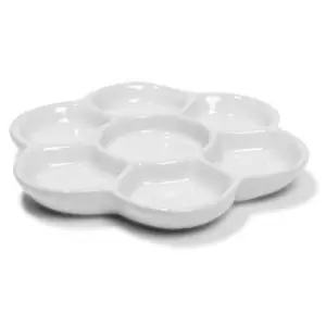 Lujoso Paleta redonda de porcelana 15 cm