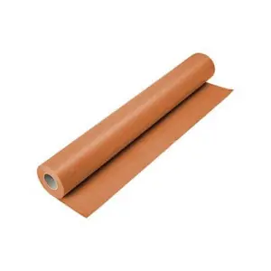 Rollo Kraft Verjurado Naranja, 1x5 mts. Envío Inmediato