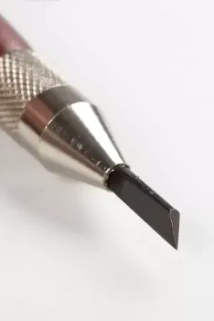 Exclusivo Buril especial para grabado mango de madera GR-049