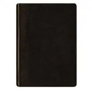 Última Versión Bloc de notas semipiel A6, banda elastica, 40 h, 150 gr.