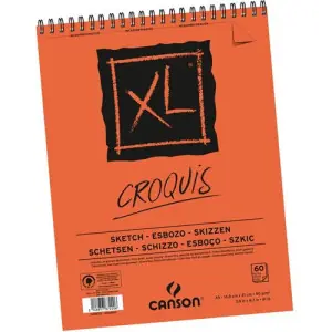 Mejor Precio Block XL Croquis Canson 21x29.7 cm. 90 gr. 120 h., con espiral