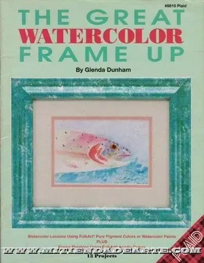 Tendencia Acuarela Plaid 8810 The Great Watercolor Frame Up