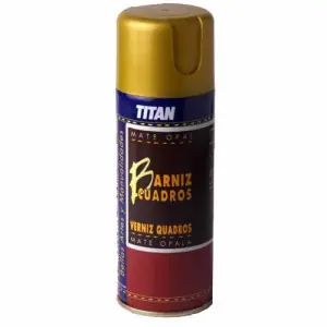 Pago Seguro Barniz mate opal Titan en spray para cuadros (200 ml)