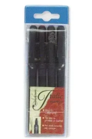 Certificado Estuche 4 Rotuladores Caligráficos