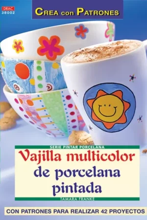 Rebajas Vajilla multicolor de porcelana pintada