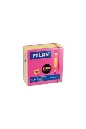 NOTAS ADHESIVAS MILAN 400h 76x76 FLUO - 26901480/415508400 Garantía De Devolución De Dinero