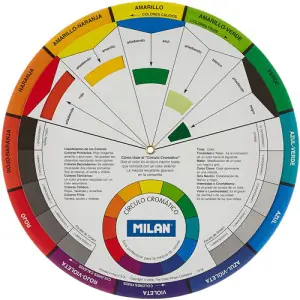 Garantía De Devolución De Dinero Circulo Cromatico 23.5 cm.
