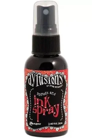 Tinta Spray Dylusions Postbox Red Ranger 59ml Garantía Incluida