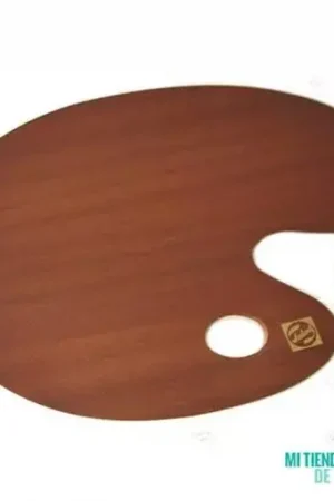 Premium Paleta ovalada de madera barnizada Talens 30x40cm