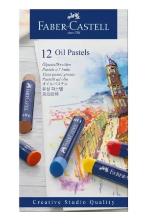 A Buen Precio Set 12 pasteles al óleo Creative Studio Quality Faber-Castell