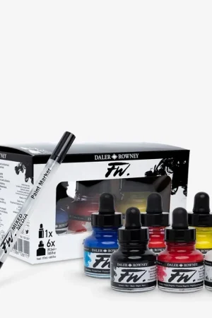 Tinta acrílica Colores Primarios FW Máxima Calidad