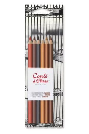Set 6 lápices de esbozo sanguina Conté à Paris Precio Bajo