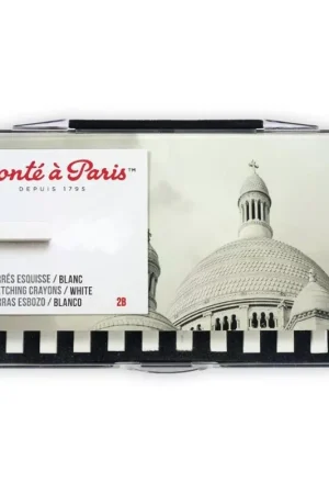 Caja 12 Carrés Blanco 2B Conté à Paris Nueva Colección