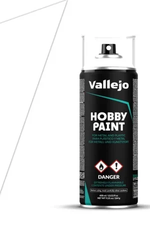 Spray aerosol imprimación 010 Blanco Hobby Paint Vallejo 400ml Favorito De Clientes