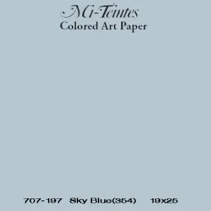 Más Vendido Mi-teintes Canson Gris Cielo, 160 gr., 50x65 cm.