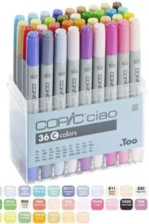 Estuche C 36 rotuladores Copic Ciao Precio Bajo
