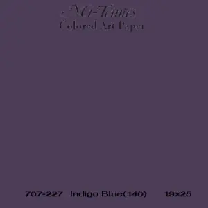 Mi-teintes Canson Azul Indigo, 160 gr., 50x65 cm. (140) Auténtico