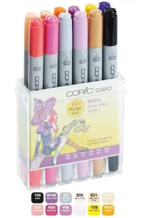 Estuche 12 rotuladores Copic Ciao Manga Witch Compra Ahora