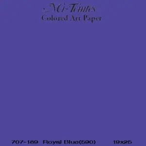 Exclusivo Mi-teintes Canson Ultramar, 160 gr., 50x65 cm. (590)