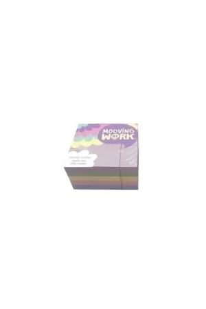 TACO NOTAS MOOVING PASTEL 76x76 MULTICOL - 26901509/2102100105 Precio De Fábrica