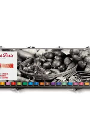 Caja plástico 20 pasteles blandos surtidos Conté à Paris Oferta Limitada