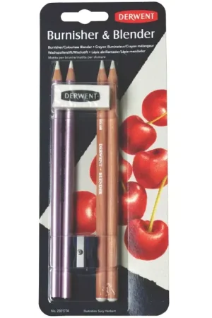 Lápices abrillantador y mezclador Burnisher and Blender Derwent Precio Reducido