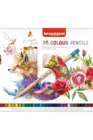 Súper Precio Caja metálica 36 lápices Bruynzeel