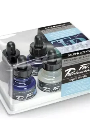 Tinta acrílica Colores efecto perlado FW Mayoreo