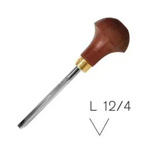 Gubia madera Pfeil -V-  L12/4 Barato